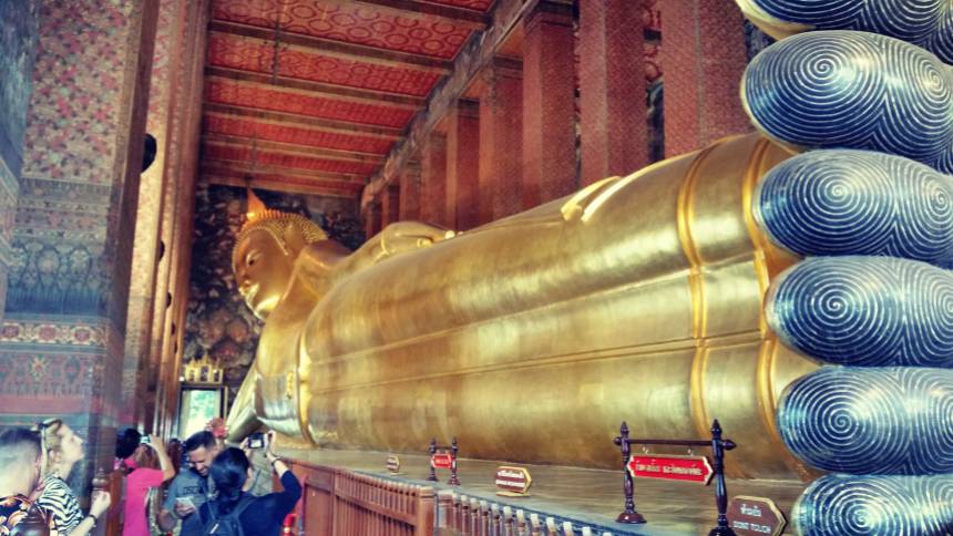 Temple Wat Pho - Bouddha Couché